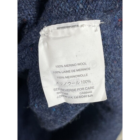J. Crew Mens Confetti Cardigan Merino Wool Sweater Size Small Grandpacore Grunge - Picture 3 of 7